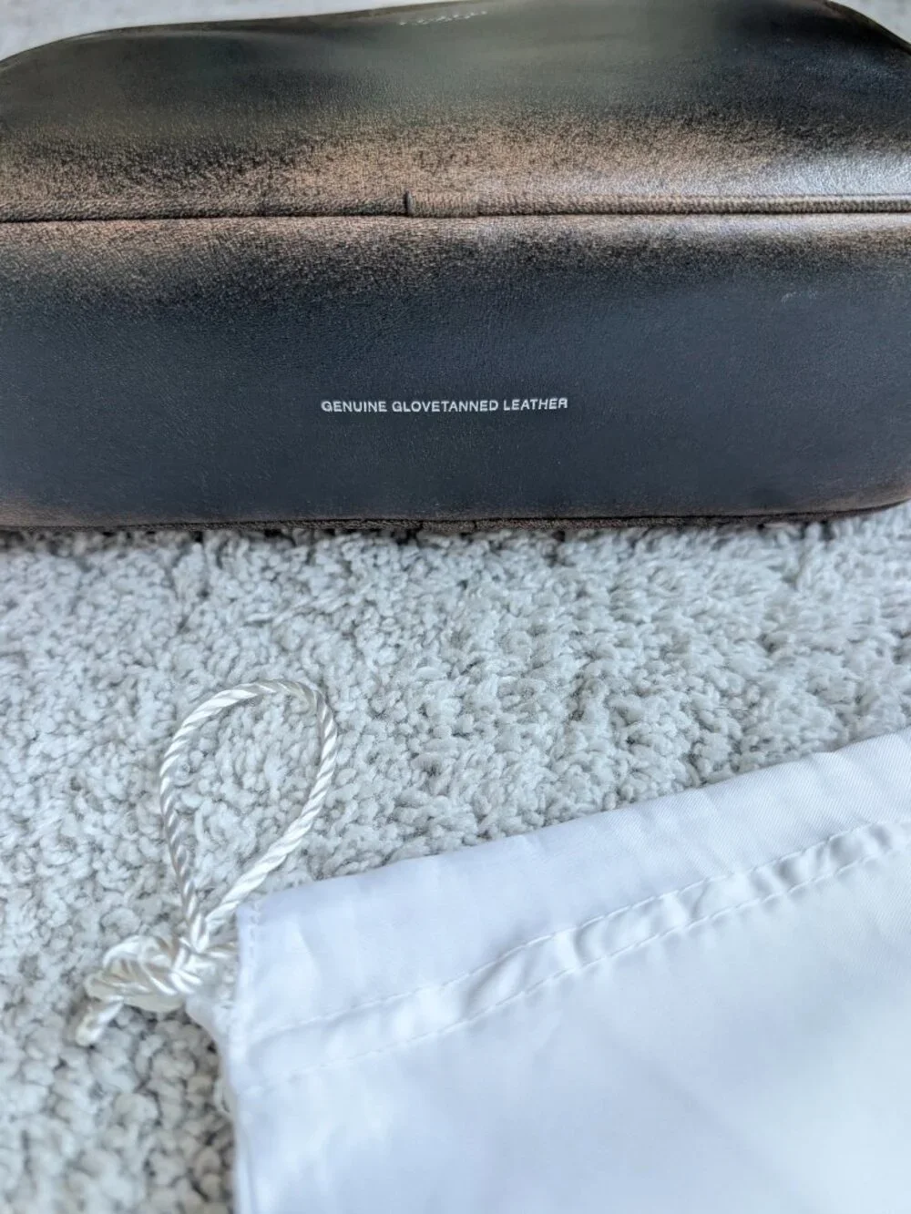 Coach Radio Camera Bag in Loved Leather